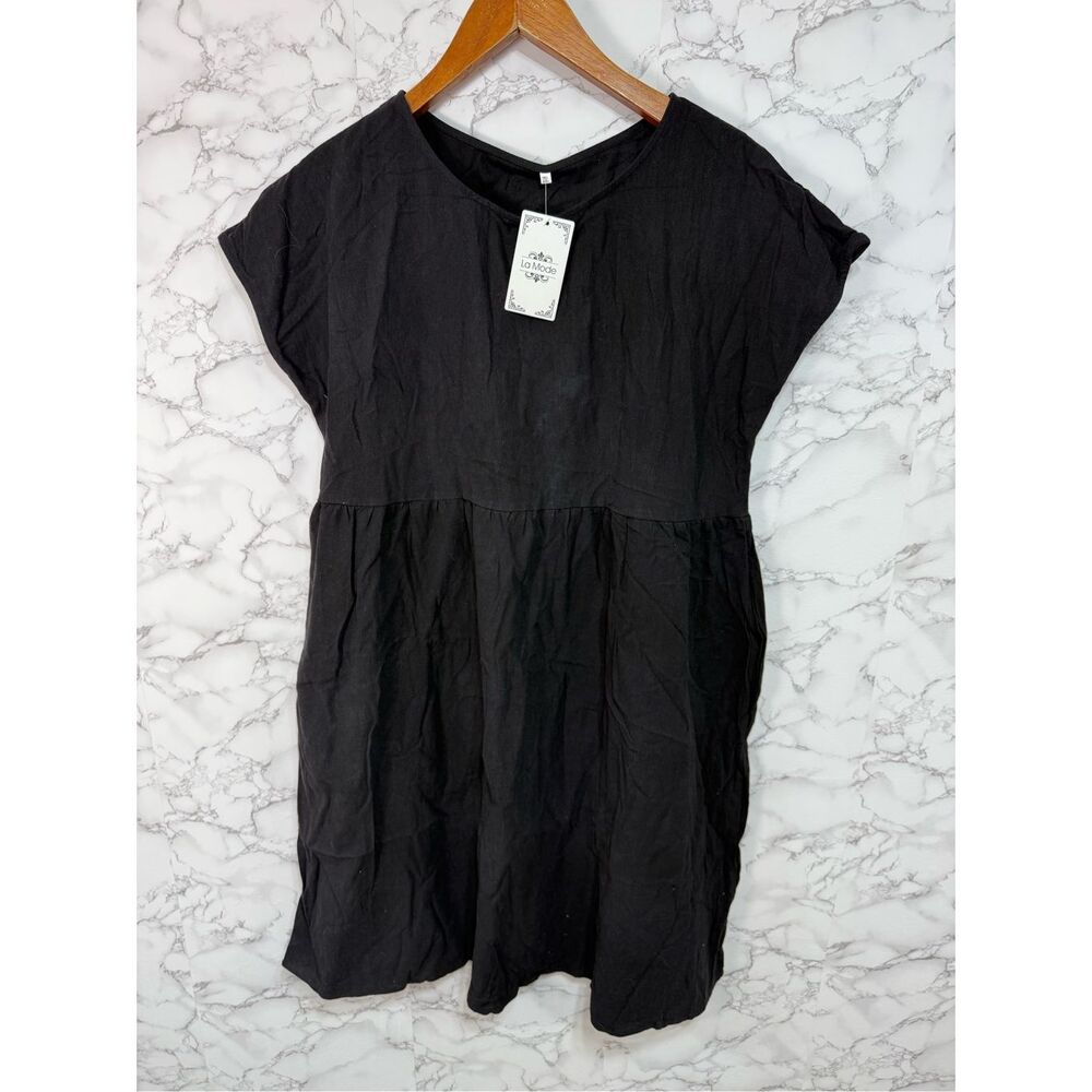 La Mode Women’s Dress sz 2XL Shift Shirt Style NEW # G89